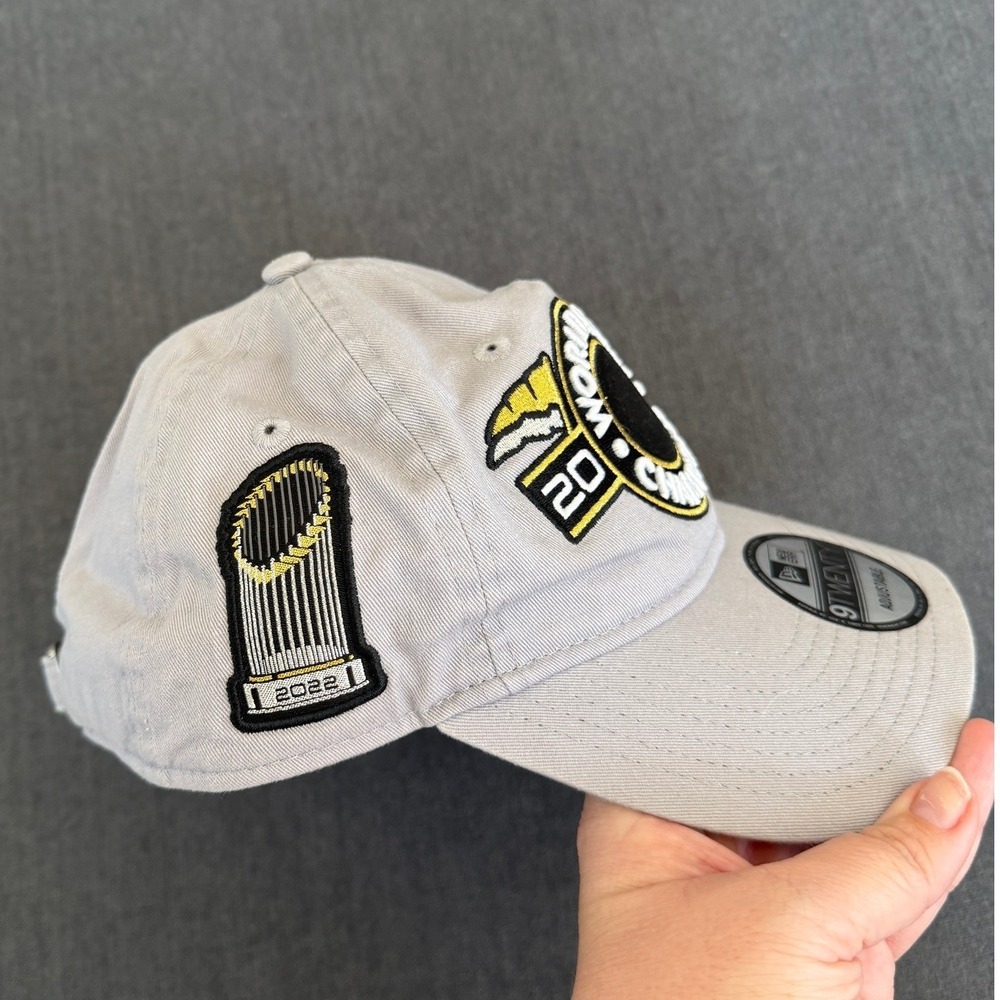 New Era 2022 World Series Champions Hat Mens OS Gray Baseball Sports Fanwear - Picture 3 of 8